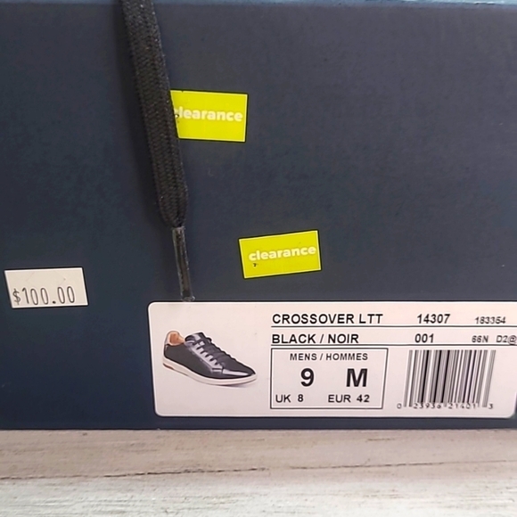 Men's Florsheim Comfortech Black Crossover Size 9M - Picture 2 of 6
